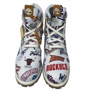 Timberland Hardwood Classic NBA Logo Boots Mens 10